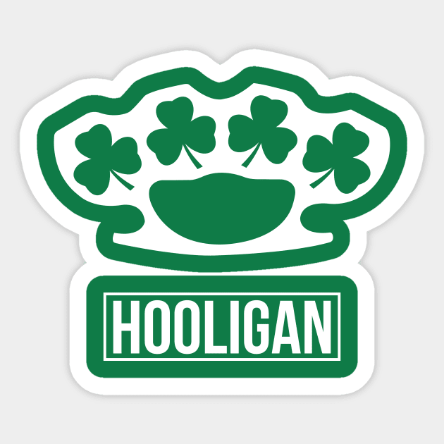 Irish Hooligan Sticker by hoopoe